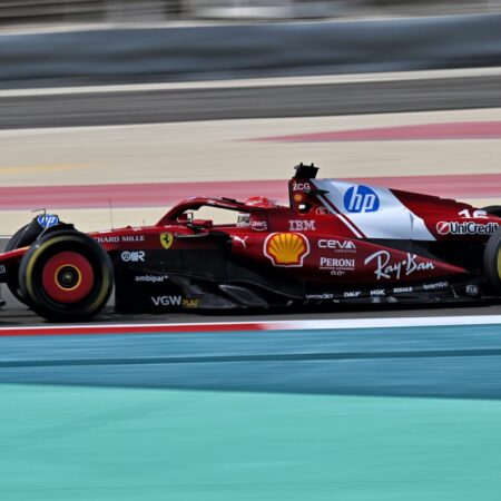 Charles Leclerc Fastest in Final Morning of Bahrain F1 Testing