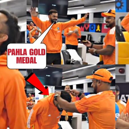 Virat Kohli Honored with Best Fielder Medal After Lighthearted Dressing Room Incident