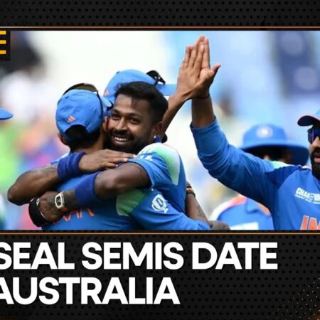 India Clinches Victory Over New Zealand by 44 Runs, Securing Semifinal Berth
