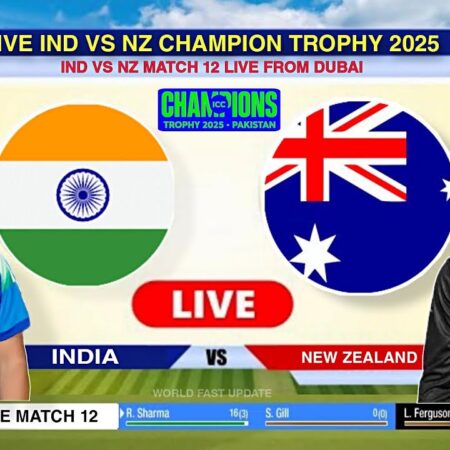 India vs New Zealand LIVE Score: Champions Trophy 2025 – Williamson Holds Strong, Kuldeep Strikes