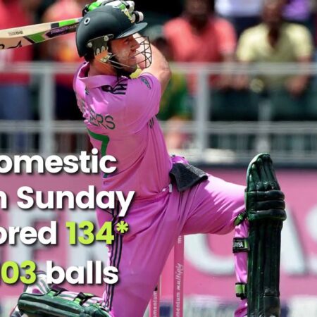 AB de Villiers Blasts Record Century in Exhibition Game