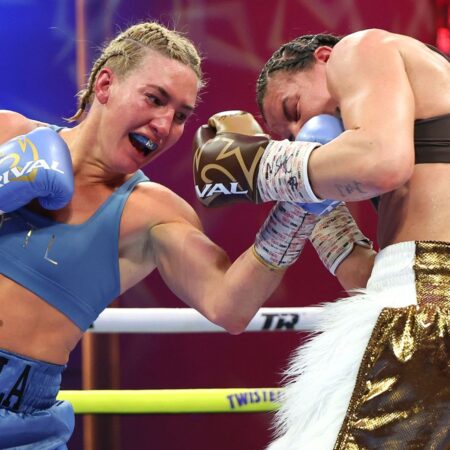 मीकेला मेयर ने सैंडी रयान को हराकर WBO वेल्टरवेट विश्व चैम्पियनशिप का बचाव किया