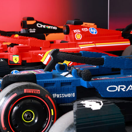 लेगो ने मियामी ग्रांड प्रिक्स के लिए असली आकार के F1 बोलिड कैसे तैयार किए