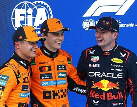 स्पेनिश जीपी: पियास्त्री की जीत, नॉरिस दूसरे, वेरस्टैपेन को झटका