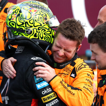 ब्रिटिश ग्रां प्री: लैंडो नॉरिस विजयी, निको हल्केनबर्ग का पहला पोडियम