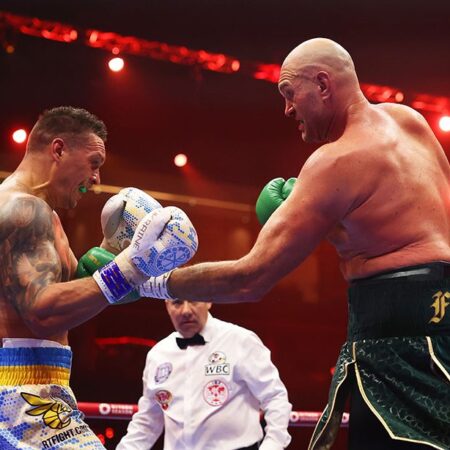 टायसन फ्यूरी बनाम ऑलेक्जेंडर उसिक त्रयी लड़ाई: ब्रिटिश बॉक्सर ने 18 अप्रैल को वेम्बली में होने की बात कही