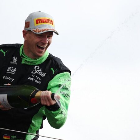 निक हुल्केनबर्ग का पहला पोडियम: फॉर्मूला 1 ने जश्न मनाया