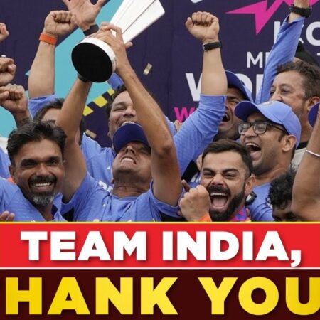 एशिया कप ट्रॉफी के बिना जश्न मनाती टीम इंडिया, ACC प्रमुख मोहसिन नकवी स्टेडियम से ट्रॉफी के साथ निकले