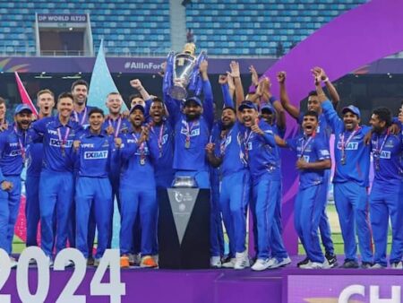 दुबई कैपिटल्स पर आठ विकेट की शानदार जीत के बाद एमआई अमीरात ने क्वालीफायर 1 में प्रवेश किया